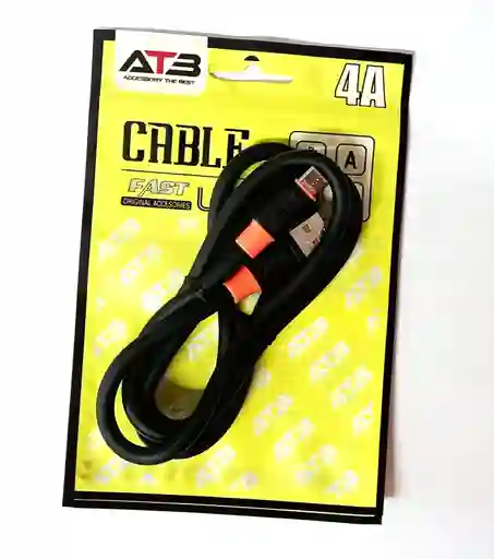 Cable De Carga Tipo C 07a Atb Naranja