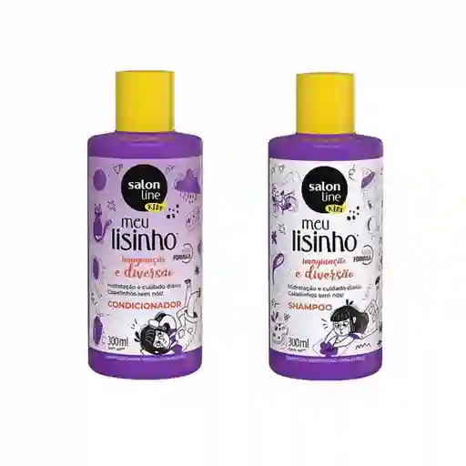 Salon Line Kids Meu Lisihno Shampoo + Acondicionador Imaginación Y Diversión 300 Ml