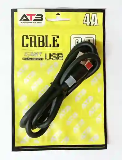 Cable De Carga Tipo C 07a Atb Gris
