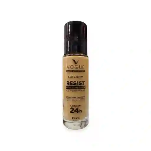 Base De Maquillaje Líquida Vogue Resist Capuccino 24H 30Ml