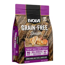 Evolve Dog Grain Free Senior Chicken (pollo) X28lbs