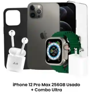 Iphone 12 Pro Max 256gb Usado + Combo Ultra