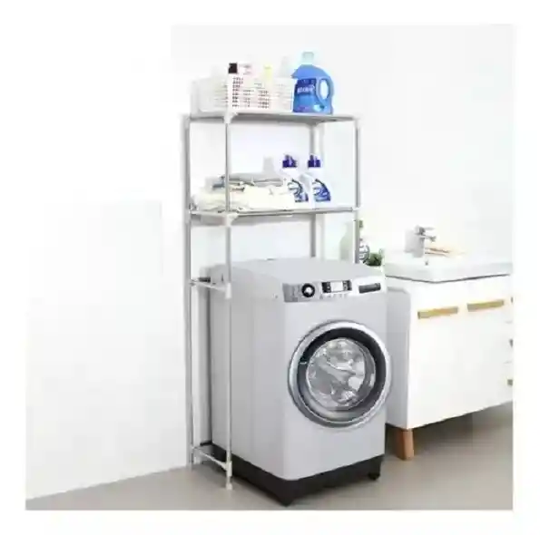 Estante Organizador De Lavadora/baño Soporte Sencillo