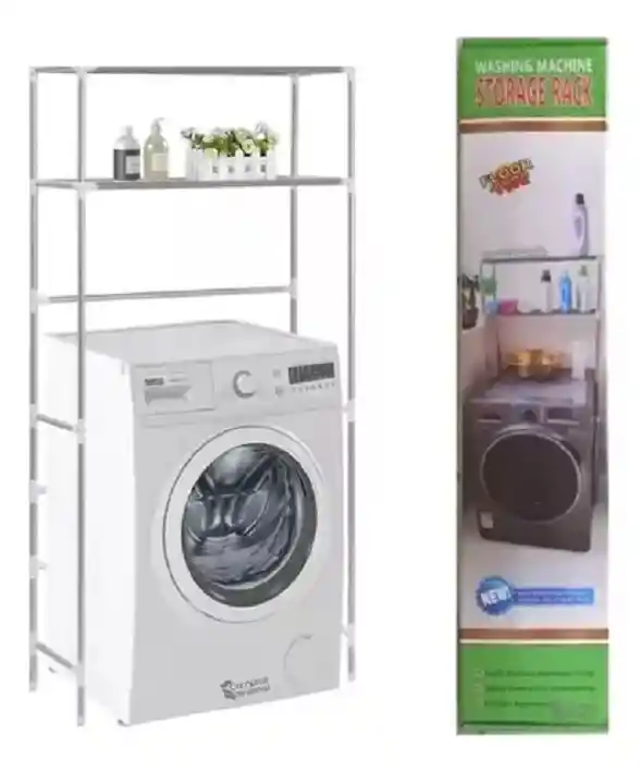 Estante Organizador De Lavadora/baño Soporte Sencillo