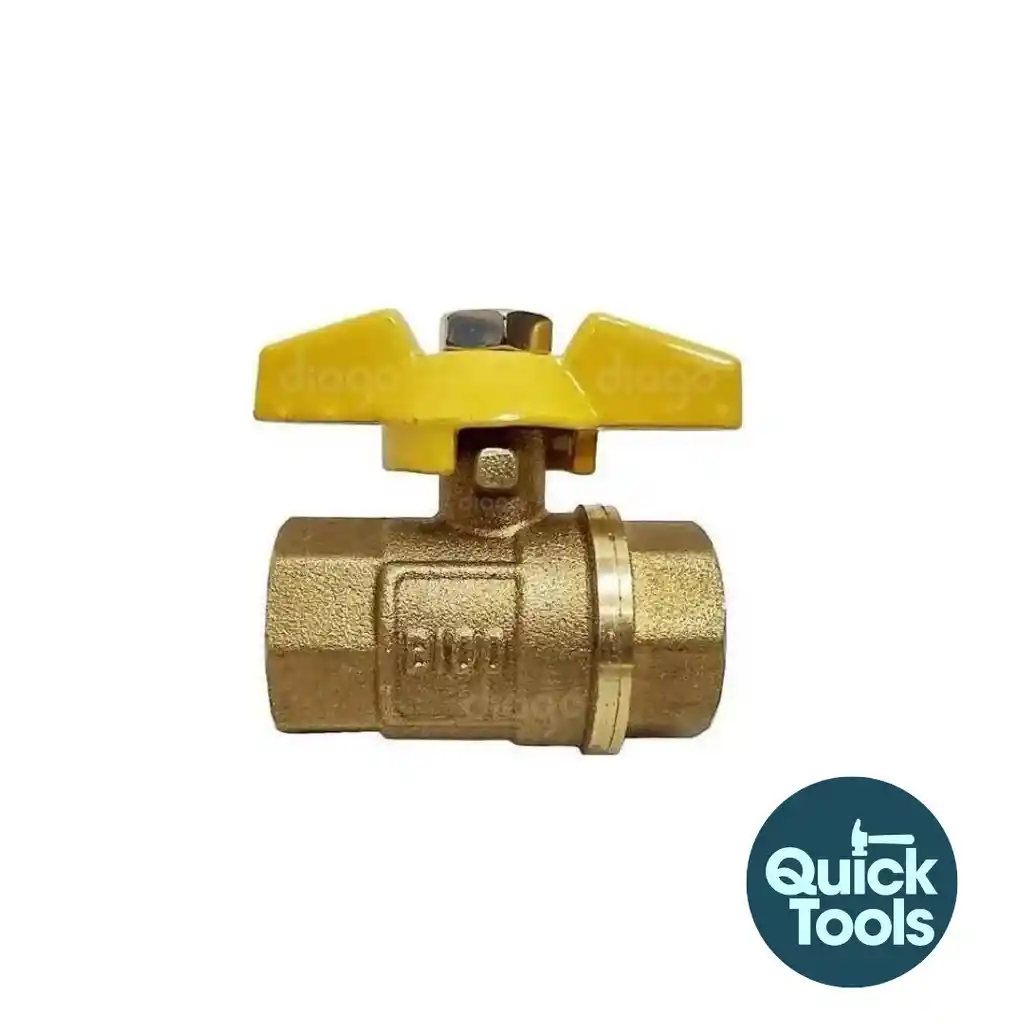 Registro Gas Pn40 Bronce 1/2"