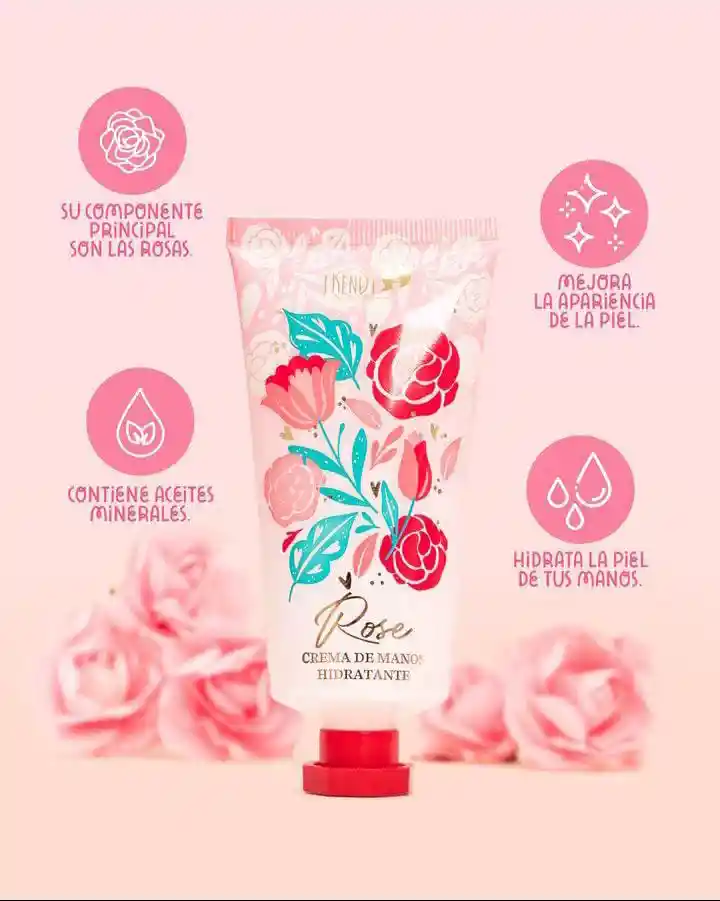 Crema De Manos Rose Ref Chr1925