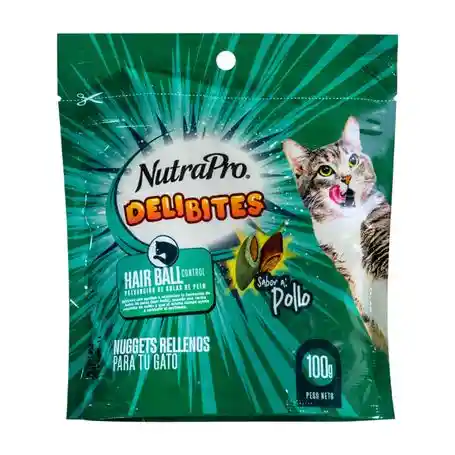 Nutrapro Snacks Gatos Nuggets Hairball 100g