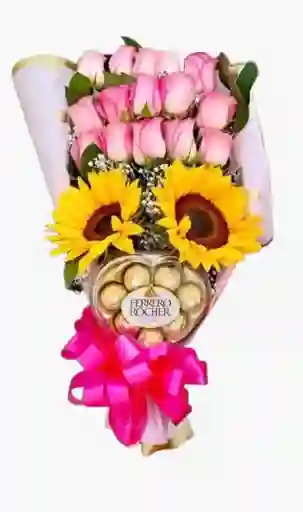 Rosas Rosadas Y Chocolates