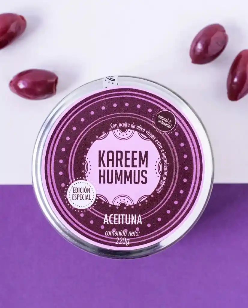 Hummus Aceituna Kareem 220 Gr
