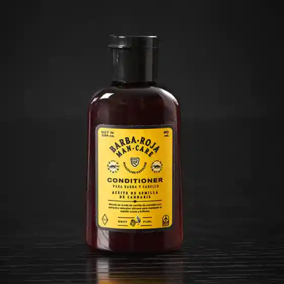 Acondicionador Para Barba Y Cabello Barba Roja X 90 Ml