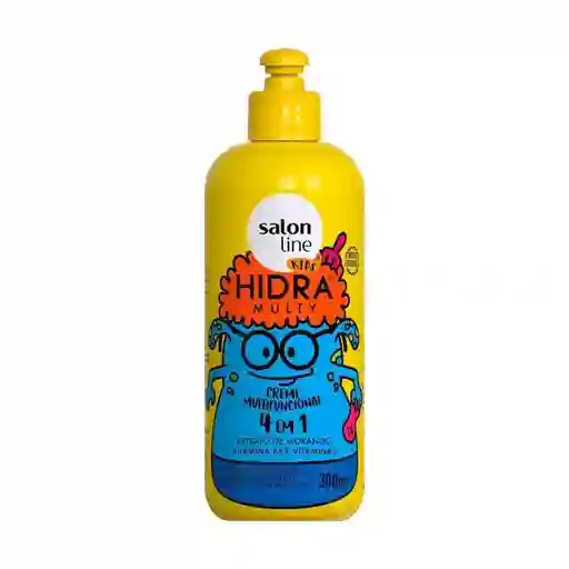 Salon Line Kids Crema Para Peinar 4 En 1 Multy Hidra 300 Ml