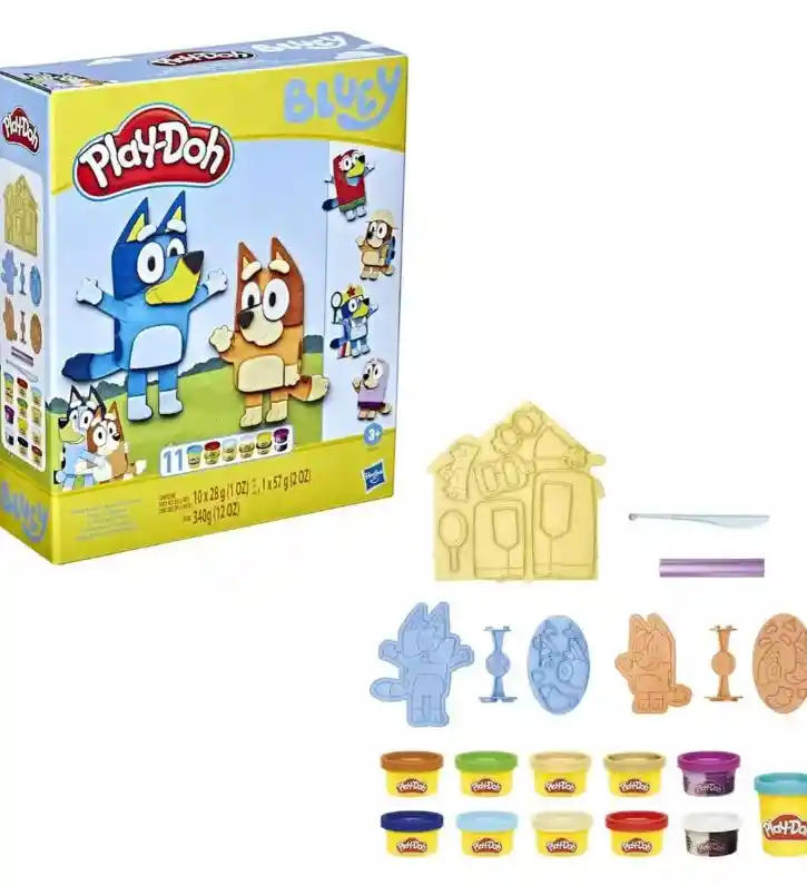 Play Doh Plastilina Bluey Disfraces Juego