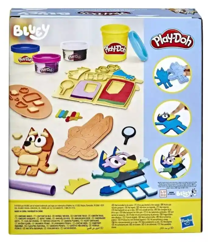 Play Doh Plastilina Bluey Disfraces Juego