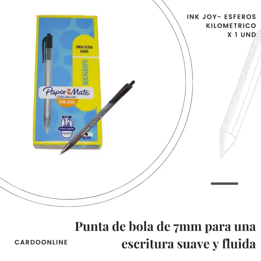 Ink Joy-esfero Kilometrico Retractil Maxigel 0.7mm