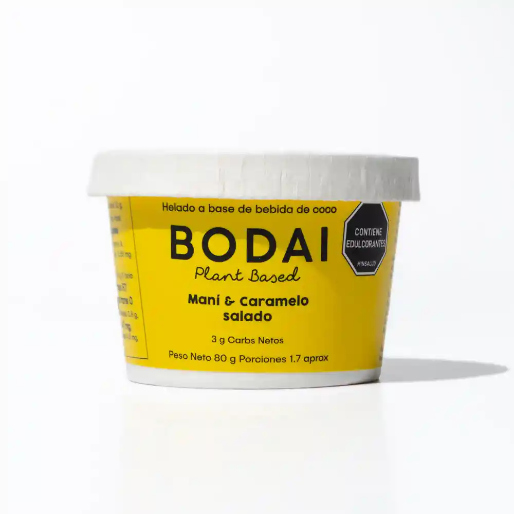 Helado Bodai Personal Mani Y Caramelo Salado