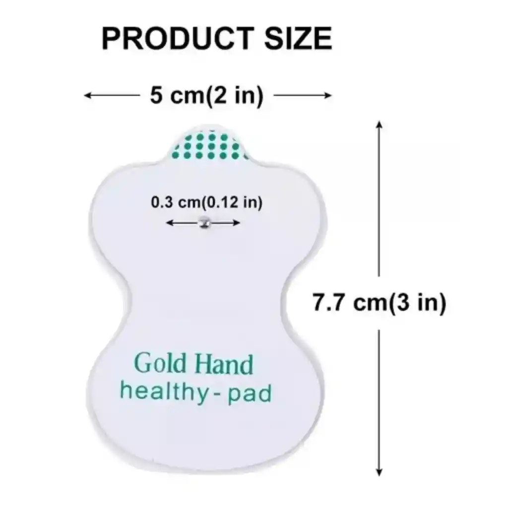 5 Par Electrodos Parche Para Gimnasia Pasiva
