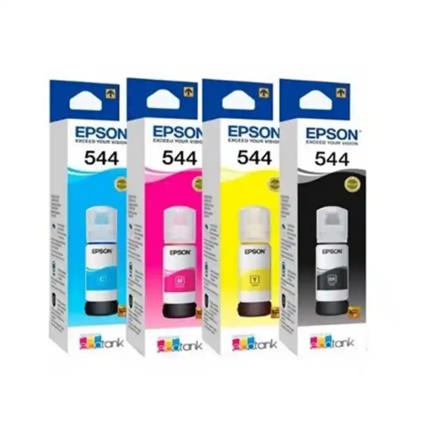 Kit X 4 De Tintas Epson T544 100% Original