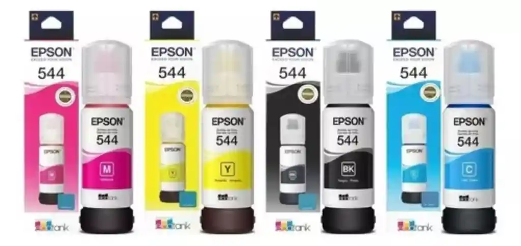 Kit X 4 De Tintas Epson T544 100% Original