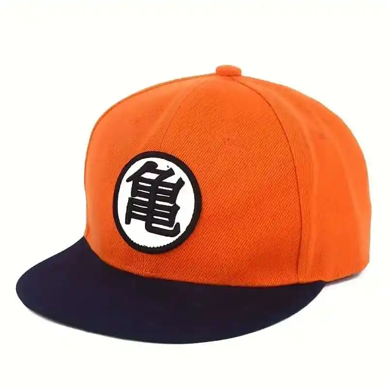 Gorra Dragón Ball Gorra Plana Dragón Ball Naranja