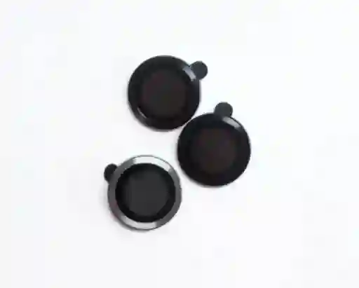Aro Metalico Protector Para Camara Iphone 14 Pro Max Negro