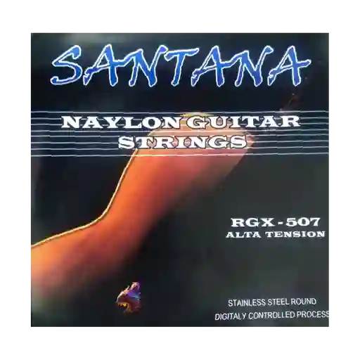 Encordado Santana Nylon Guitarra Acustica Rgx - 507