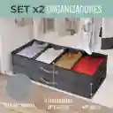 Organizador Almacenamiento De Ropa Casatua Bajo Cama Set 2