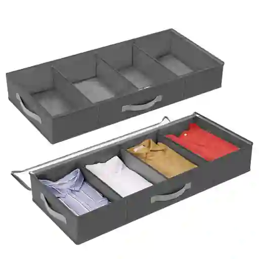 Organizador Almacenamiento De Ropa Casatua Bajo Cama Set 2