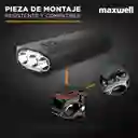 Luz Linterna Bicicleta Set Delantera Trasera Usb Impermeable