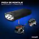 Luz Linterna Bicicleta Set Delantera Trasera Usb Impermeable