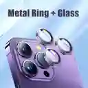 Aro Metalico Protector Para Camara Iphone 11 Dorado