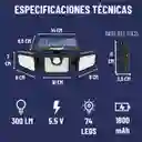 Lampara Solar Led Exterior Maxwell Sensor Movimiento 3 Direc