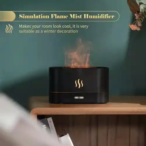 Humidificador De Vapor Aromaterapia Fuego