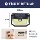 Lampara Solar Led Exterior Pared Maxwell Sensor Movimiento