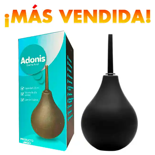 Enema Ducha Anal Vaginal Medium Limpieza Rectal Baño Intima 240ml Buena Capacidad