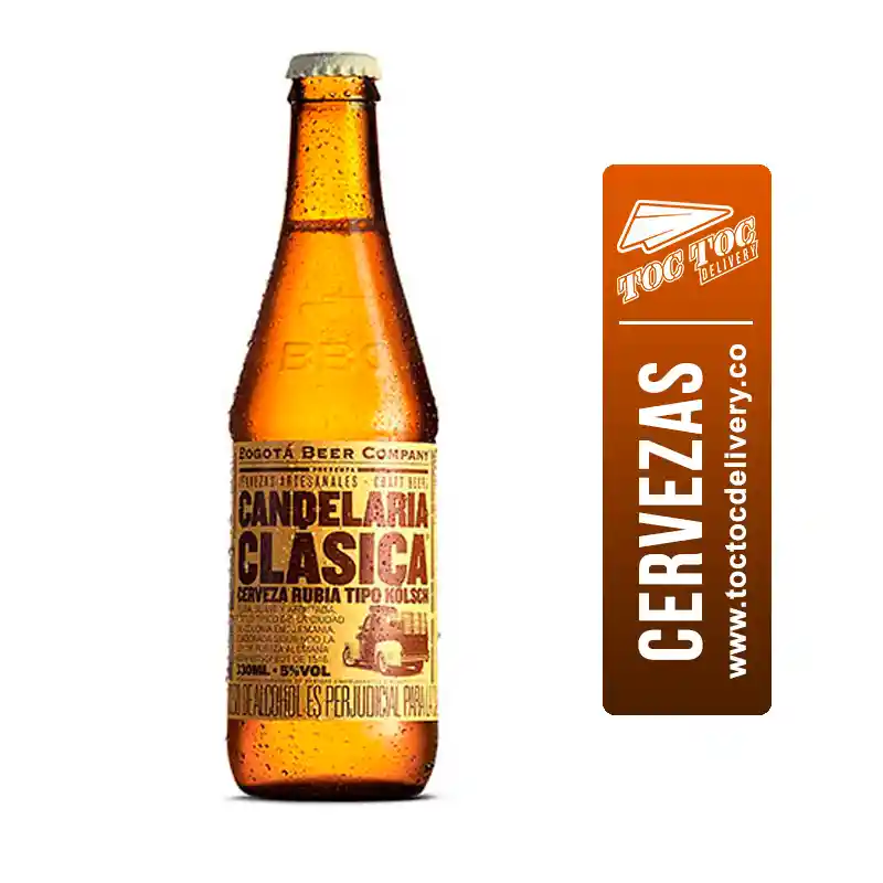 Cerveza Bbc Kölsch Candelaria Clásica Botella 330 Ml