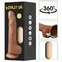 Dildo Vibrador Consolador 360° Giratorio A Control Remoto Realista 20 Cm (recargable)