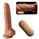 Dildo Vibrador Consolador 360° Giratorio A Control Remoto Realista 20 Cm (recargable)