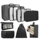 Organizador Maleta Set 8 Bolsas Casatua Viaje Equipaje