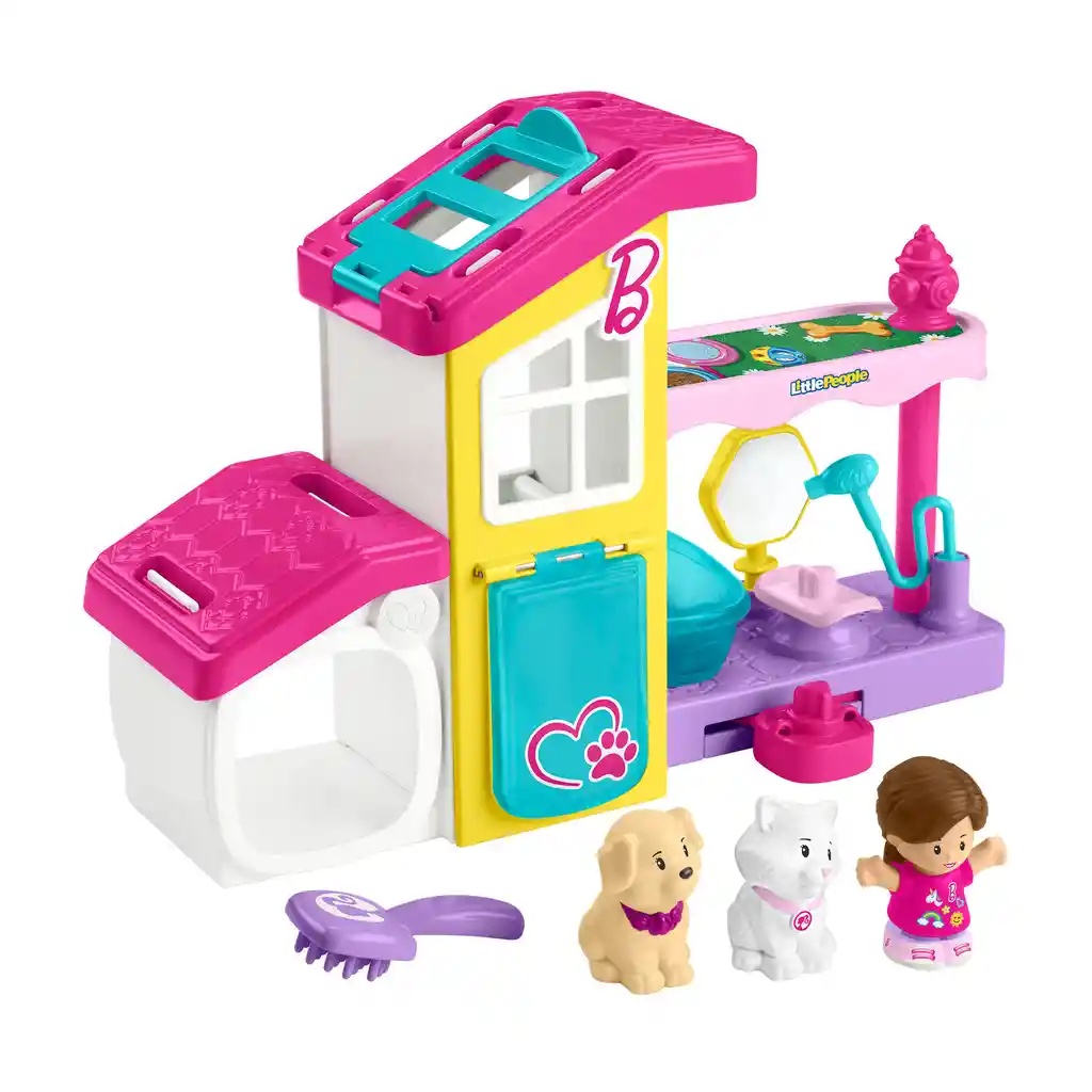 Fisher Price Little People Barbie Spa De Mascotas