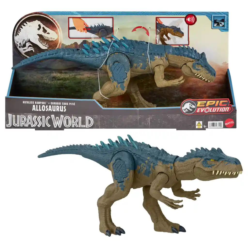 Jurassic World Alboroto Despiadado Allosaurus