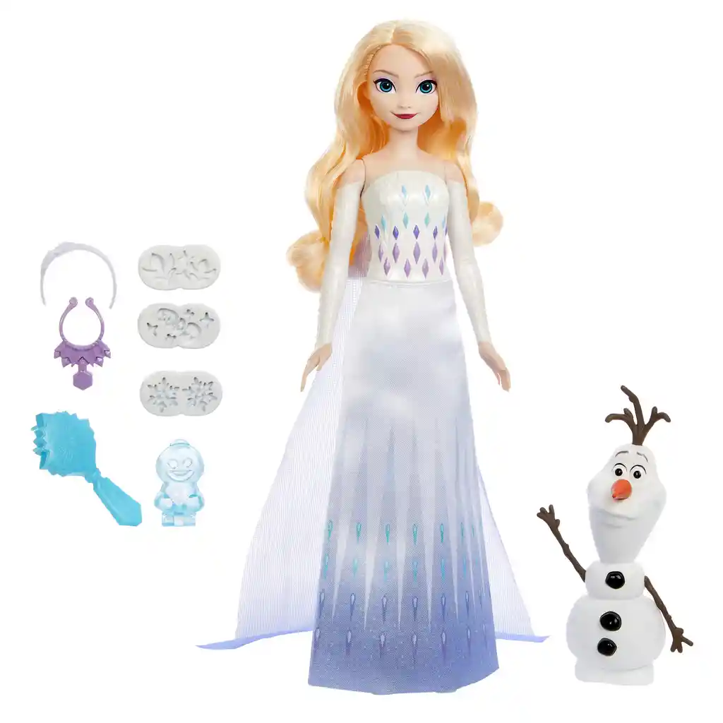 Disney Frozen Muñeca Aventuras Elsa Y Olaf