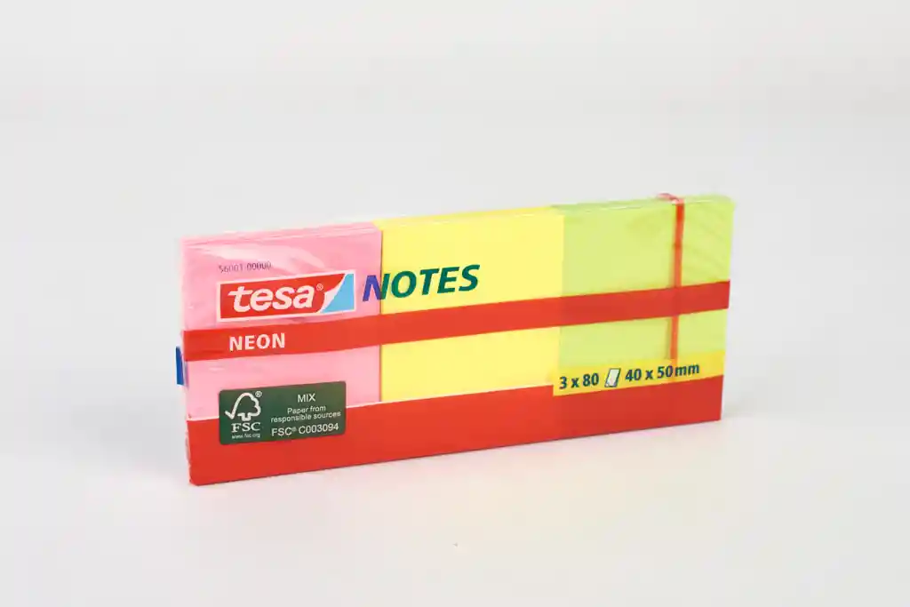 Nota Adh Tesa Peq Neon X3col (120)