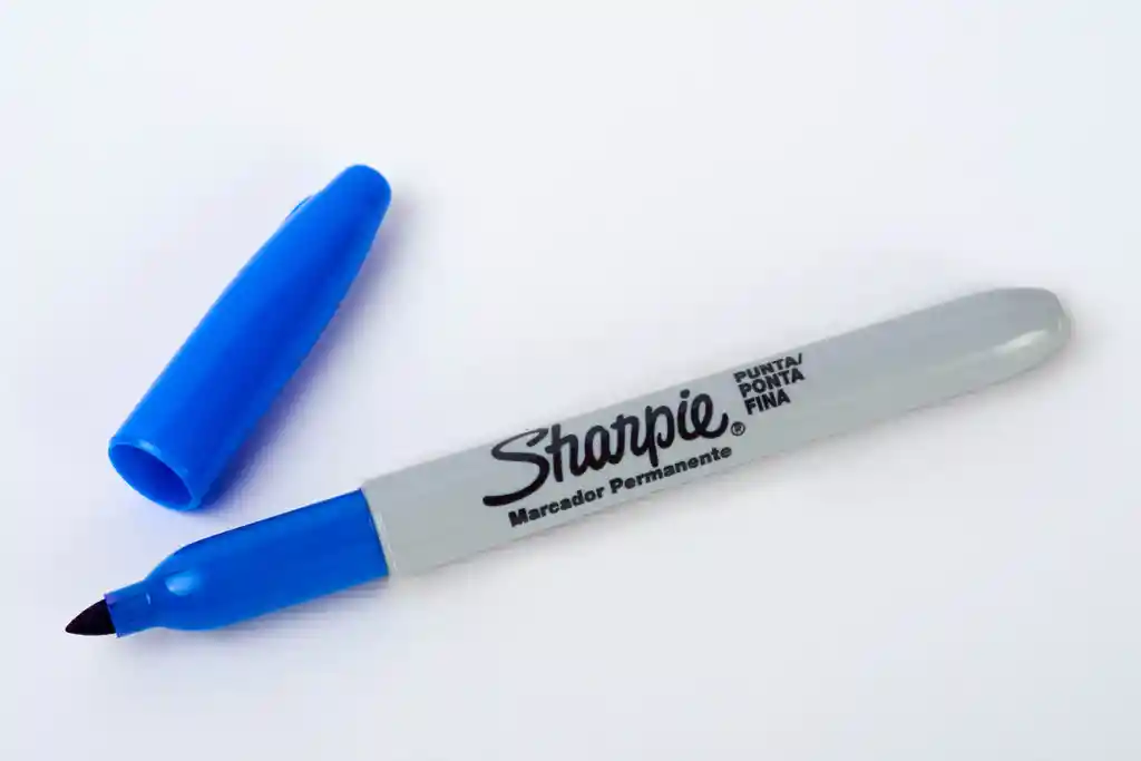 Marcad.perm.sharpie P.fina Azul (144)