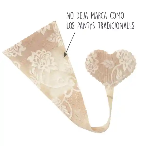 Panty Invisible Adhesivo / Invisible Thong Underwear Nude