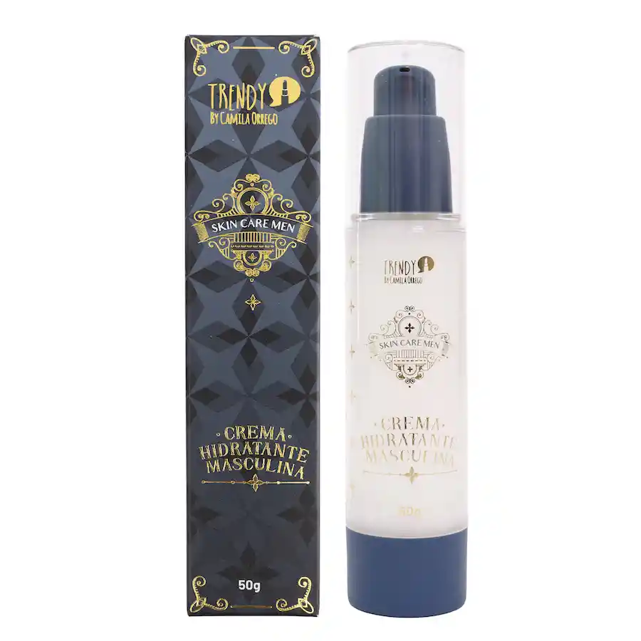 Crema Hidratante Facial Hombre Trendy 50g Ref Chm1591