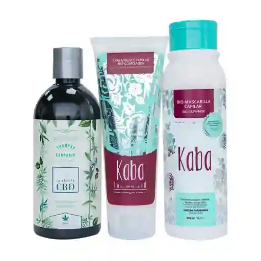 Kaba Kit Capilar + La Receta Shampoo Cabello Graso