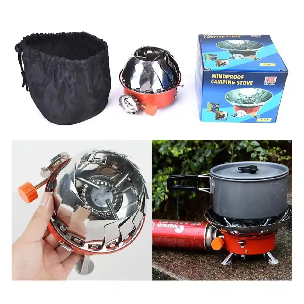 Estufa De Camping Portátil, Ligera
