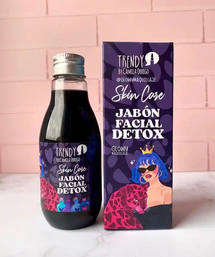 Jabón Facial Detox - Trendy 50g🫧