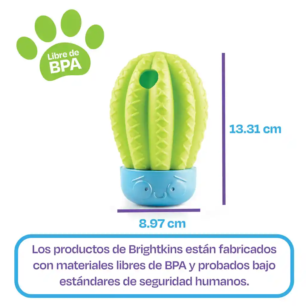 Dispensador De Comida De Perro - Forma Cactus