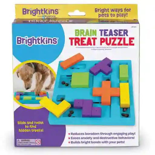 Brightkins™ Dog Block Treat Puzzle